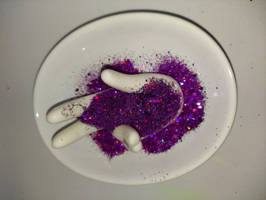 "GRIMACE" HOLOGRAPHIC CHUNKY GLITTER