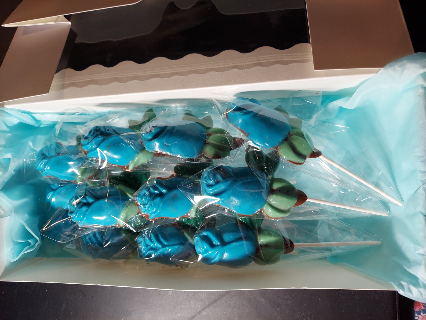 blue dozen chocolate roses