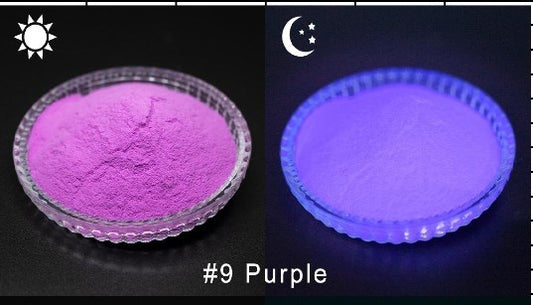 PURPLE GLOW POWDER (1OZ) "INDESCENT DELIGHT"